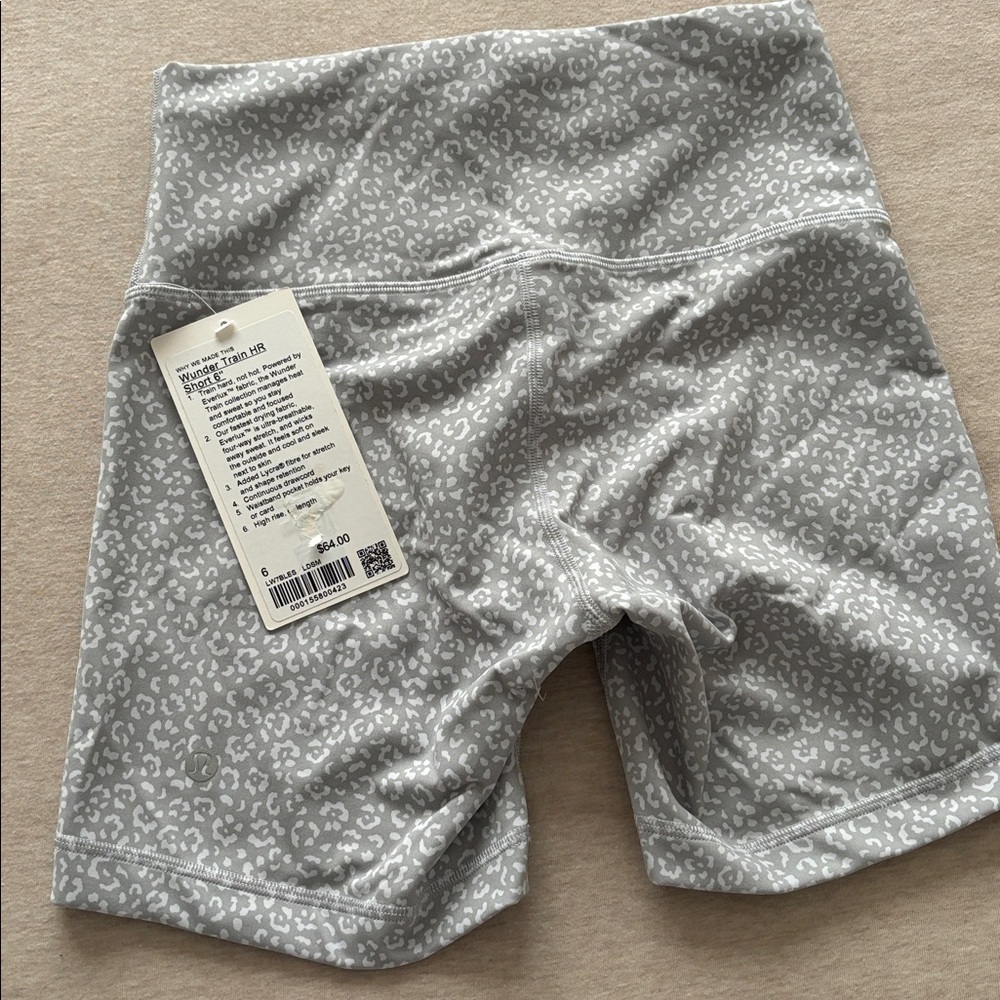 LEOPARD GRAY LULULEMON NWT